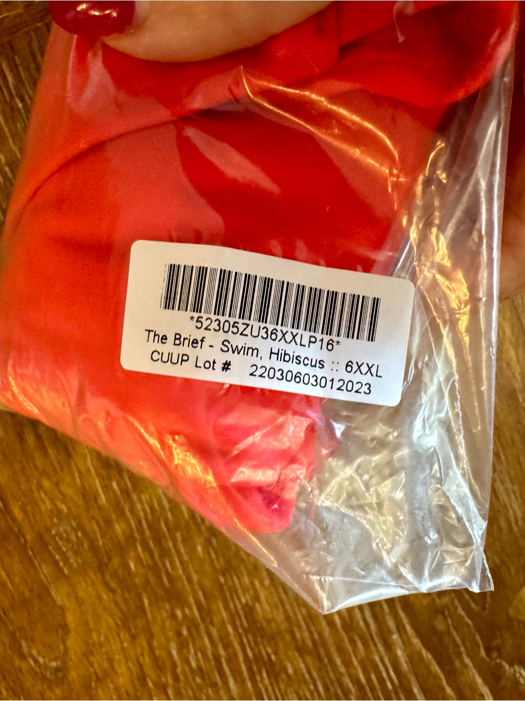 Nwt Cuup Orange / Coral Classic Swim Bottoms Xxl — image 8 of 8